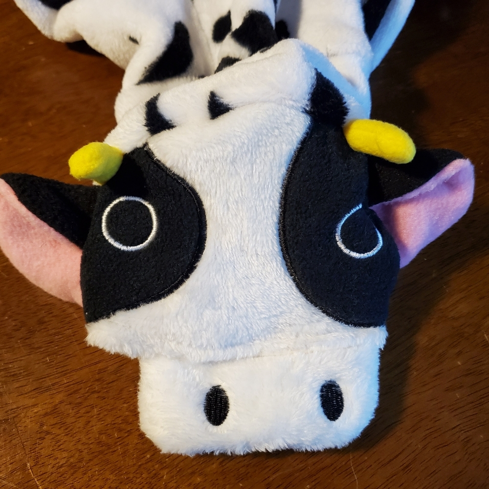 Cow dog costume